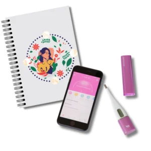Pack Inicio Ciclo Consciente: Termómetro Basal Vinca II + Planner Cíclico